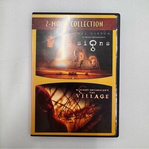 Signs / The Village (DVD) 2-Movie Collection Tested, Working